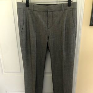 Lined gray trousers from Banana Republic, Logan Fit, Size 6